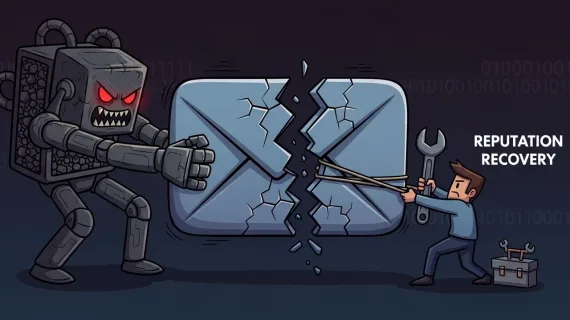 Anatomy of an email takeover: from spam block to reputation recovery