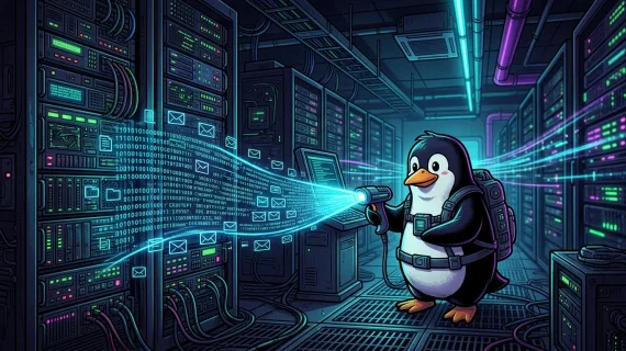 "Sumiram com minhas pastas!": investigando logs do Dovecot e Exim para provar o que realmente aconteceu