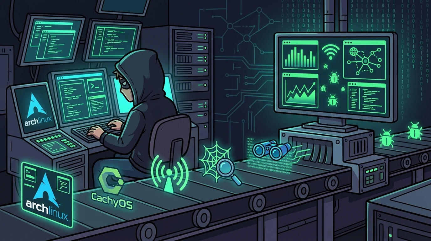 Do setup ao recon: como estruturei meu pipeline de bug bounty no CachyOS (Arch Linux)
