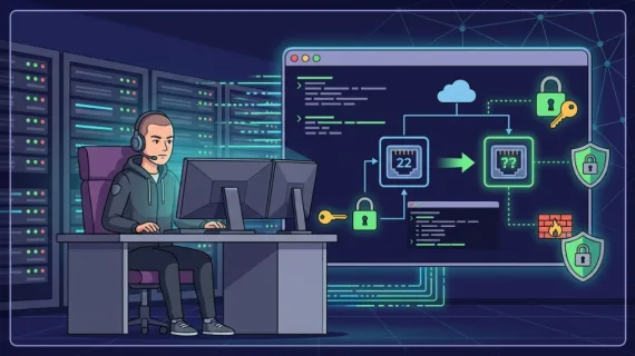 How to securely change the default SSH port on Linux