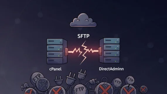 Debugging cPanel FTP logs when statistics do not update