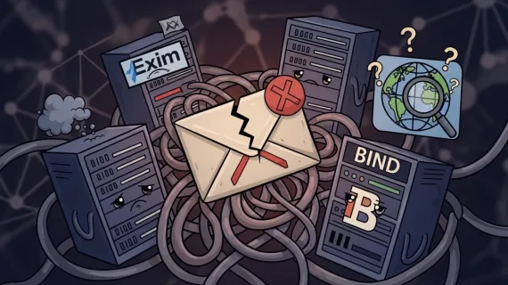 How to diagnose and fix email delivery failures after DNS changes (Exim + BIND)