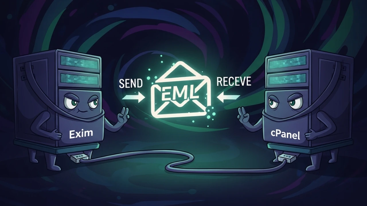 Allowing .eml attachments in Exim + cpanel/cloudlinux without losing domain-level control