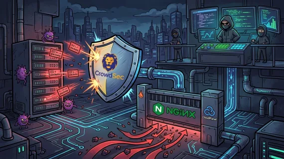 From dotenv scans to kernel drops: CloudPanel, Nginx, and CrowdSec nftables hardening