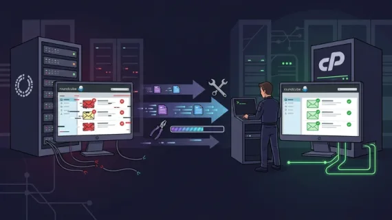 Do VestaCP ao cPanel: como resolver o erro de corrupção IMAP no Roundcube