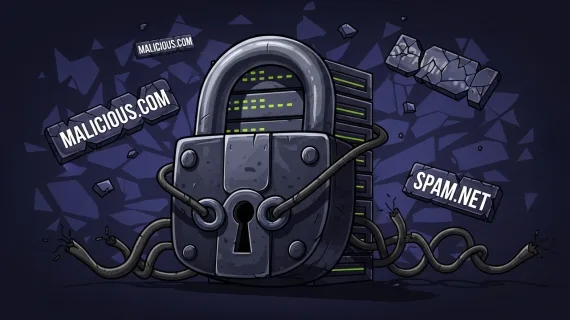 How to configure domain blocking in BIND