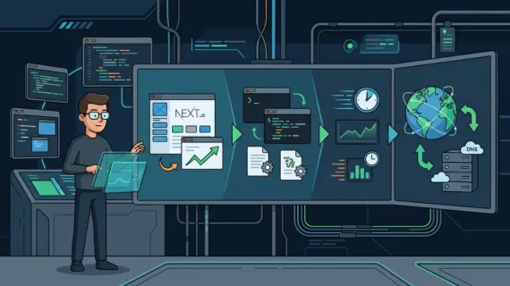 Infrastructure diary: from frontend to DNS, fixing next.js, performance, and Bash automation issues