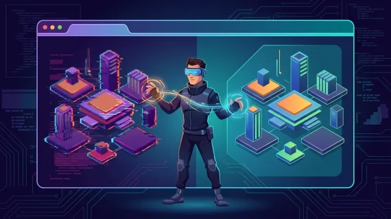 Interaction engineering: solving z-fighting and edge bleed in a web-based 3D onboarding