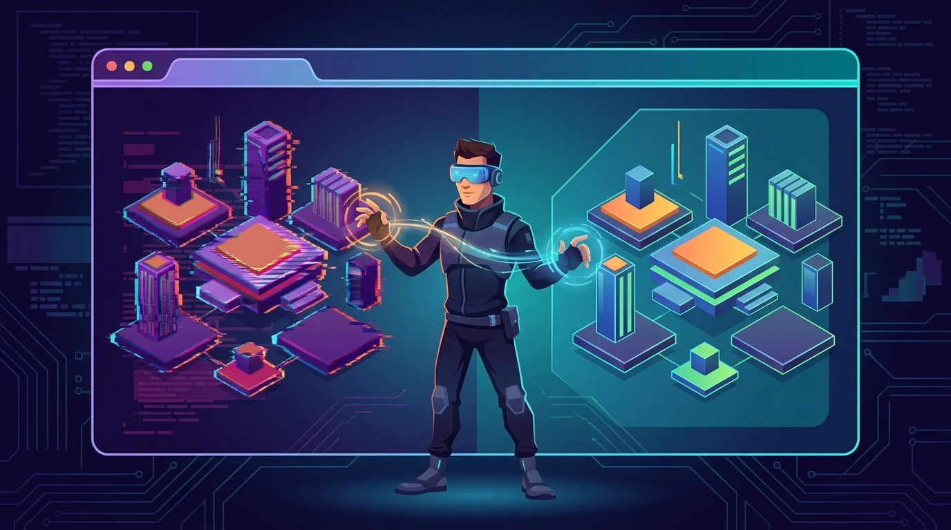 Interaction engineering: solving z-fighting and edge bleed in a web-based 3D onboarding