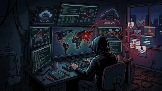 Investigating a hostile IP: BGP tracing, anonymous cloud VPS, and phishing triage