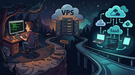 From localhost to VPS: why i stopped editing directly on servers and adopted modern SaaS workflows