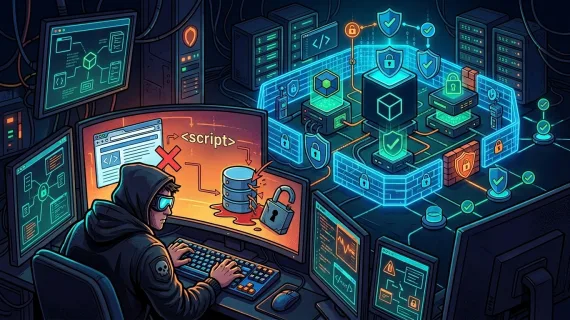 Offensive security in practice: XSS, SQL injection, and zero-trust architecture in next.js