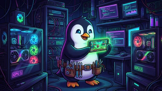Running Android on Linux with Waydroid on a hybrid laptop: integrated graphics and ARM gaming