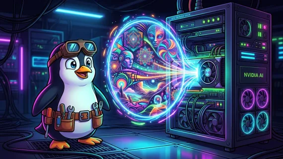 Do Docker ao bare-metal: a odisseia para rodar modelos de difusão na NVIDIA RTX série 50 (Blackwell) no Arch Linux