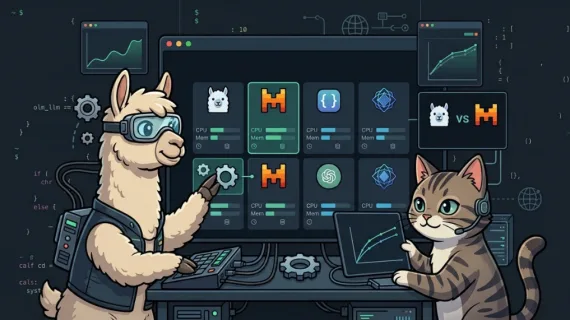 Rodando LLMs locais no terminal: minha busca pelo modelo ideal no Ollama e Tabby