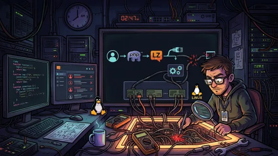 Anatomia de um encerramento de sessão: debugando LiveZilla, PHP e sockets no Linux