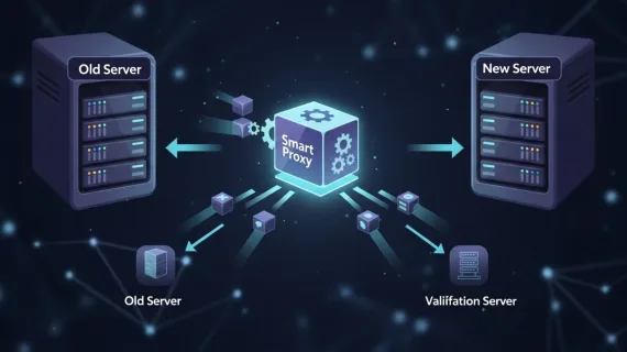 How to build a smart proxy for side-by-side server validation during migration