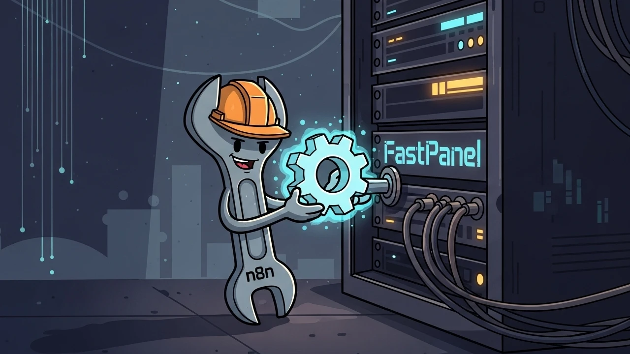 N8n no fastpanel: instalação, atualização, rollback e operação segura