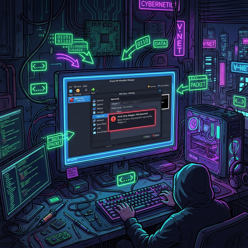 Erro de enumeração de interface host-only