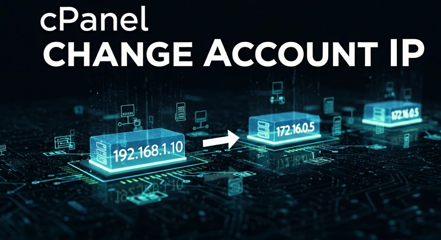 cPanel Change Account IP