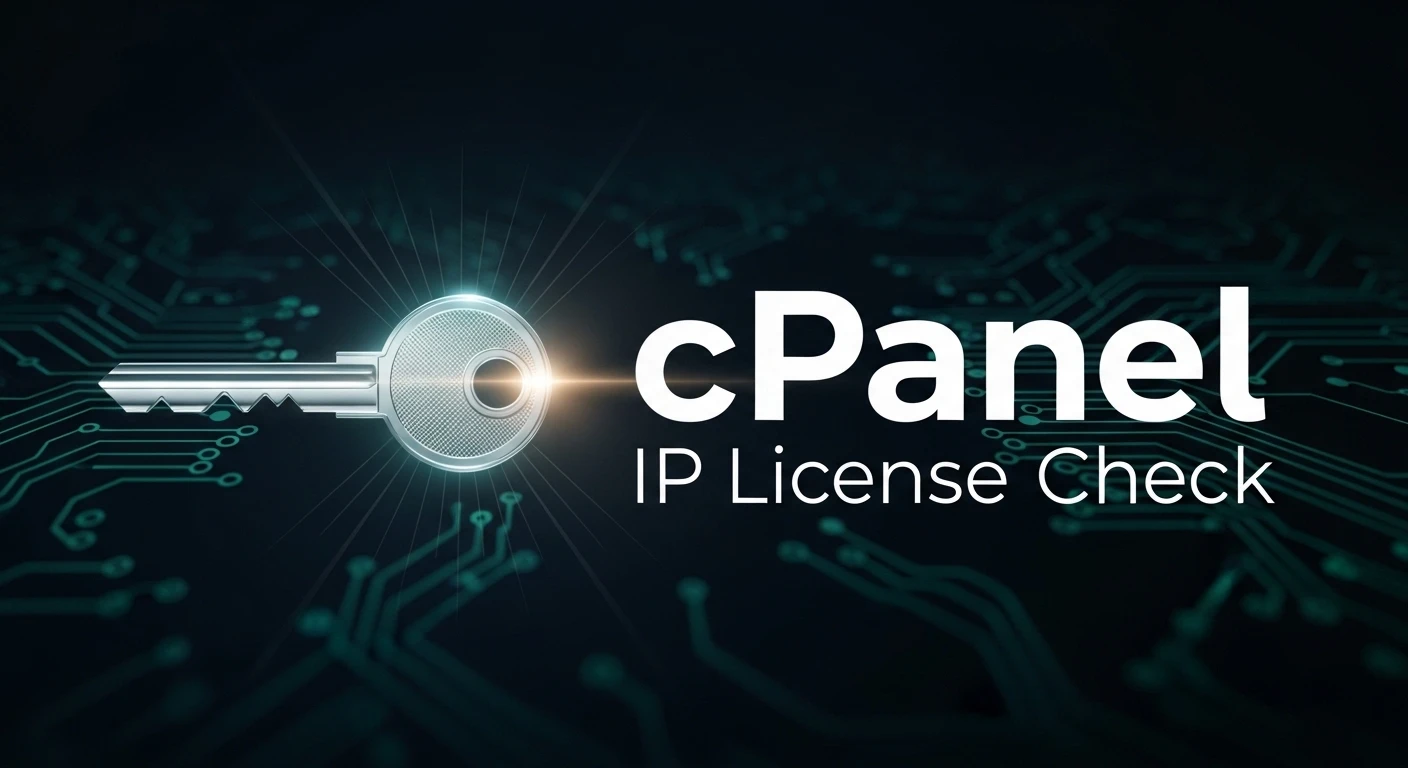 cPanel IP License Check