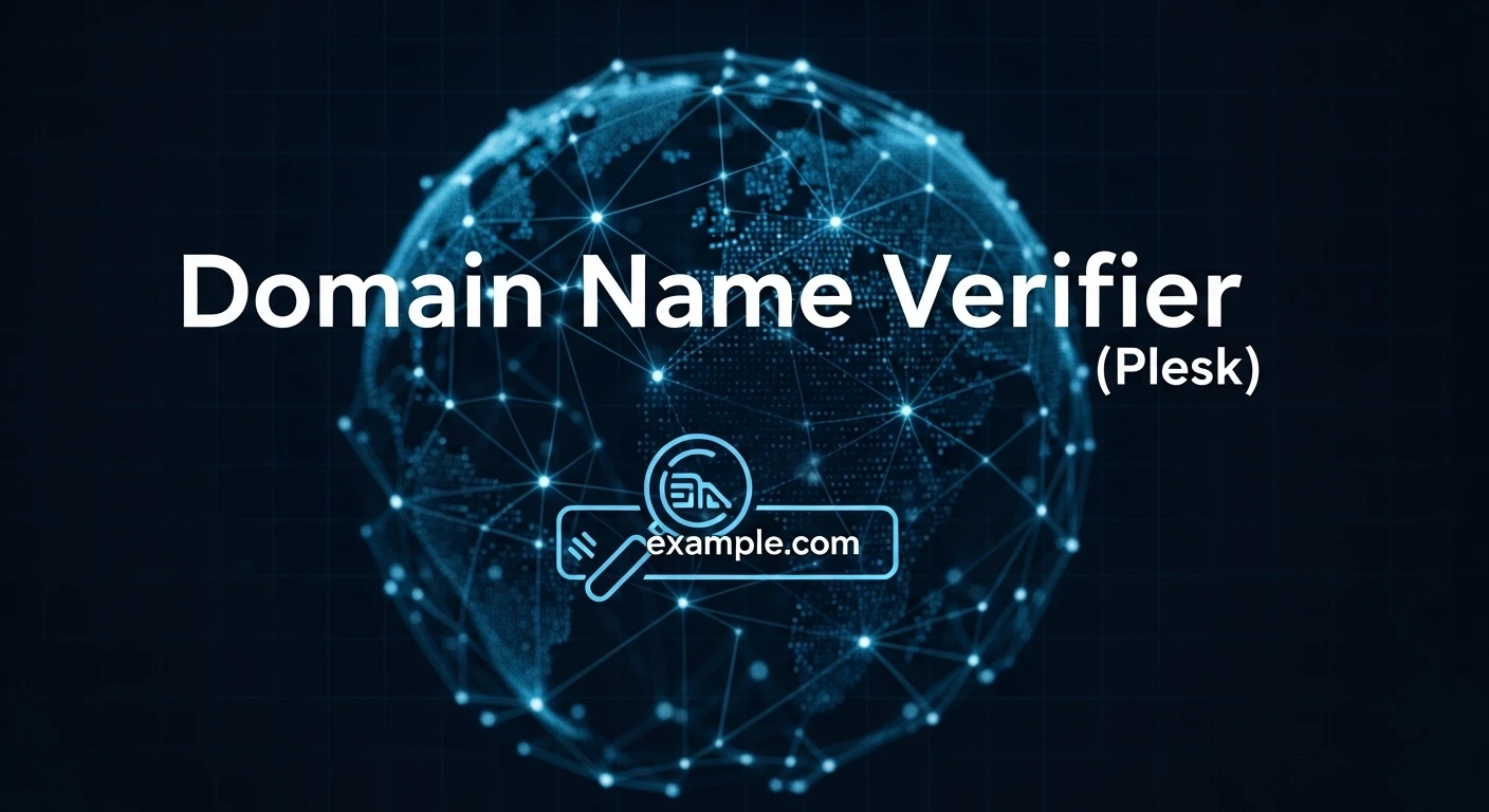 Plesk Domain Pointing Verifier